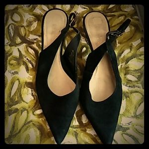Sale Firm Price*elegant black suede leather shoe